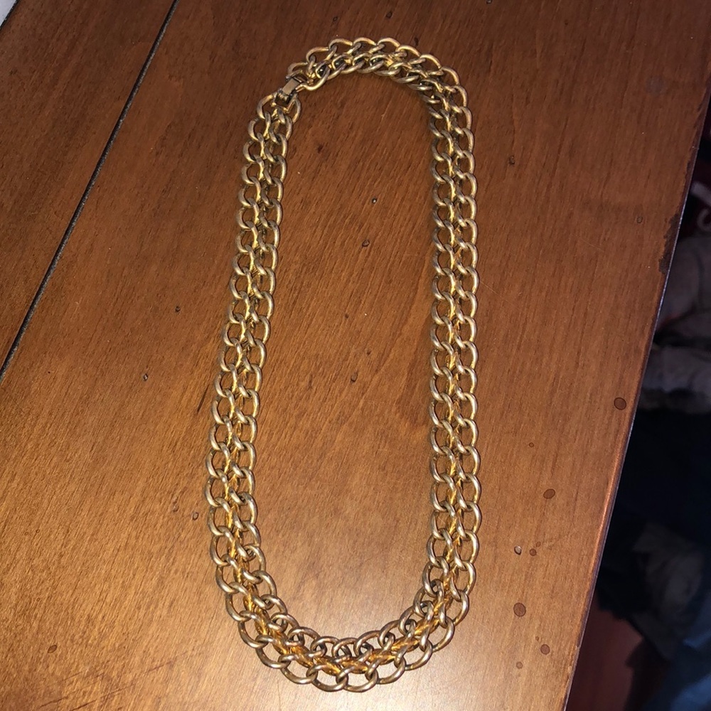 Link necklace gold